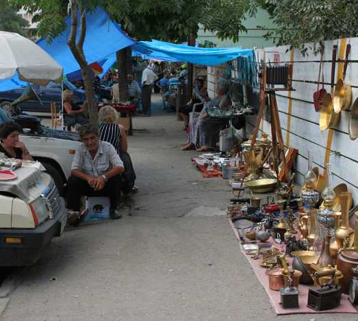 Mercado em Tbilisi