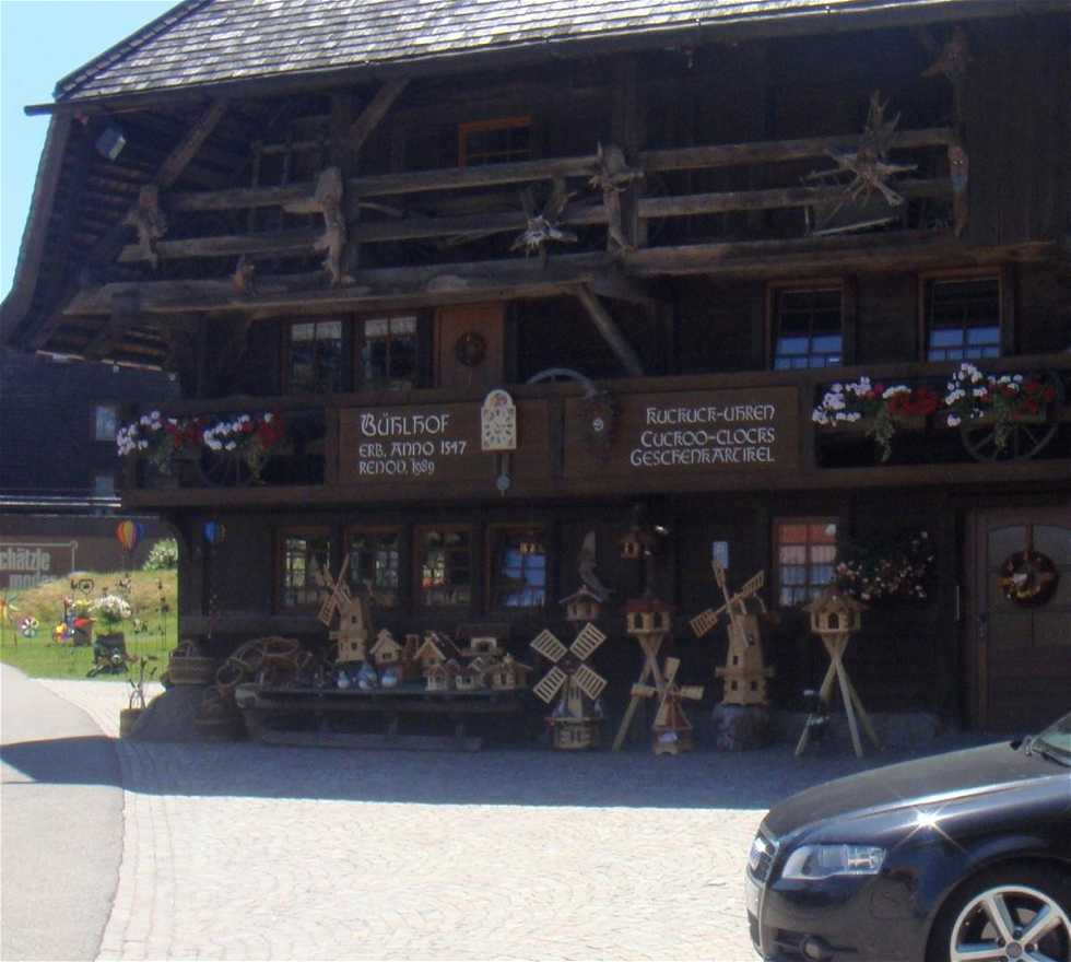 Vehículo en Alpirsbach