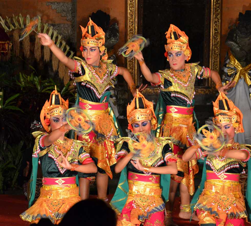 Baile regional en Ubud