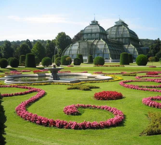 Jardín en Austria