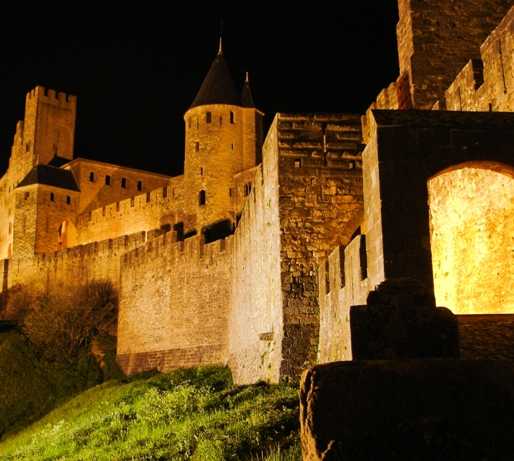 Night in Carcassonne