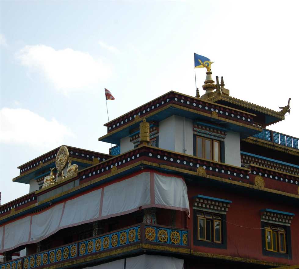 Bâtiment à Pokhara