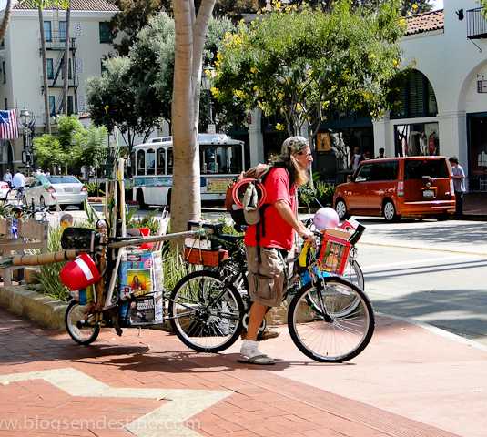Bicicleta em Santa Barbara
