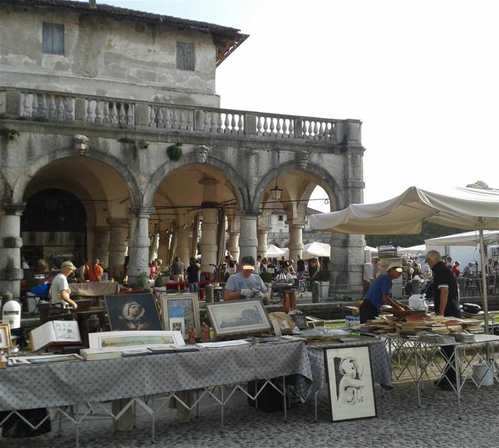 Mercado en Piazzola sul Brenta
