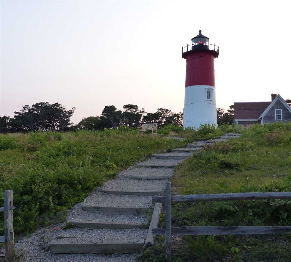 Lighthouse in Eastham