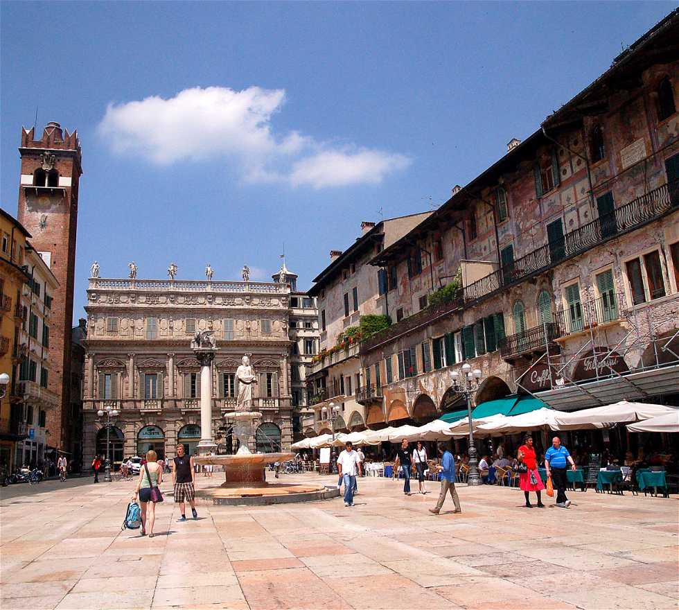 Plaza en Verona