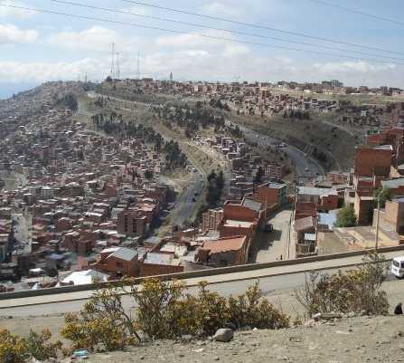 Transporte en El Alto
