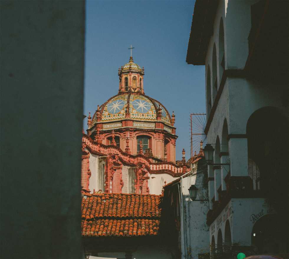 Basílica en Taxco de Alarcón