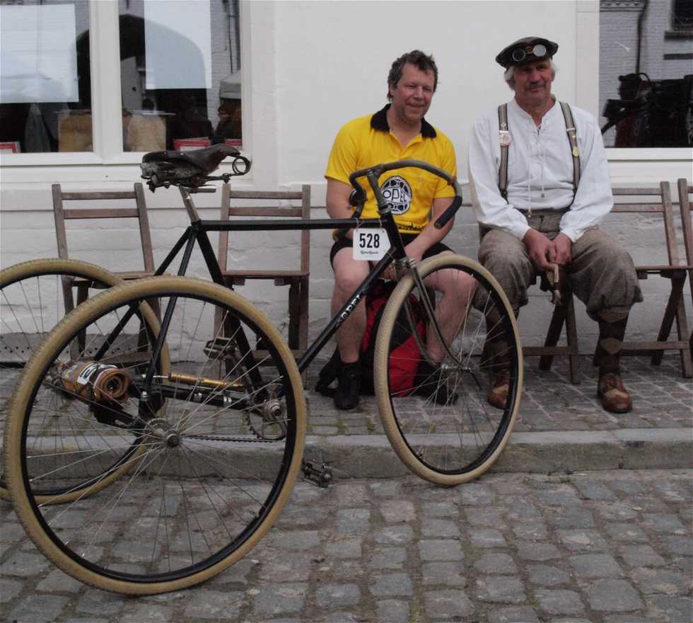 Bicicleta de carrera en Oudenburg