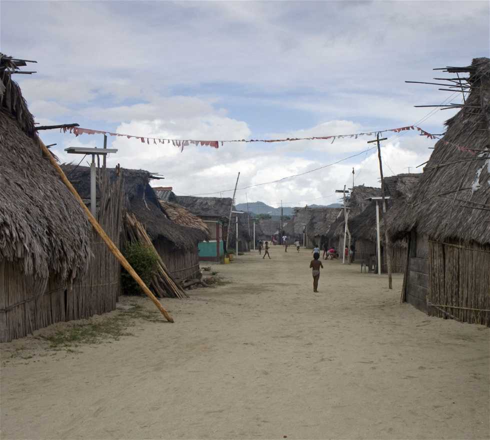 Pueblo en Islas Secas