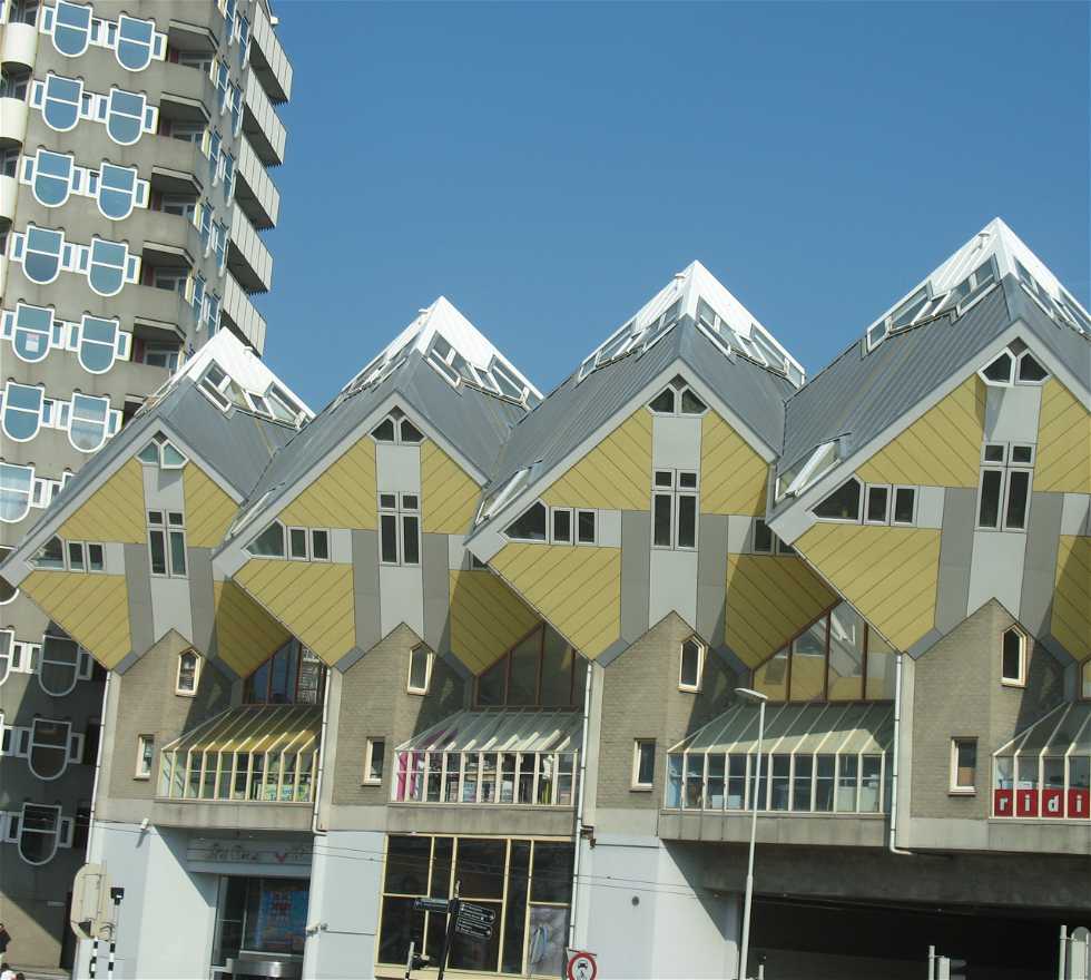 Facade in Rotterdam