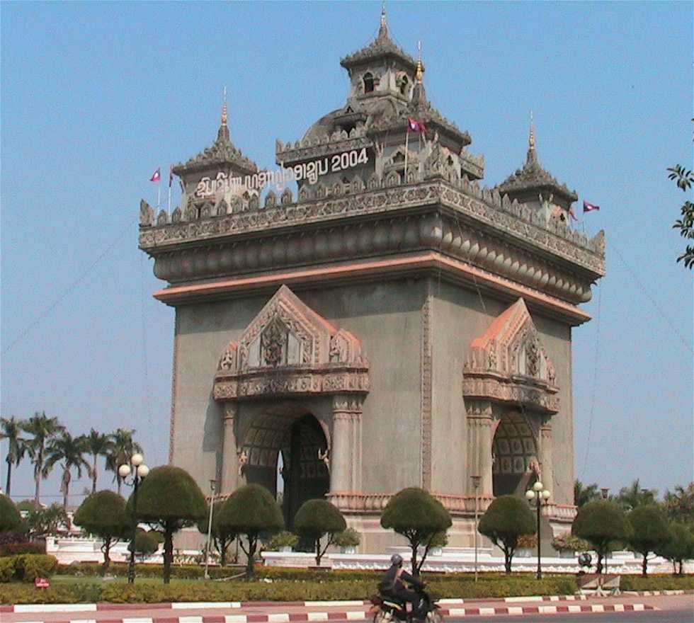 Palacio en Vientiane