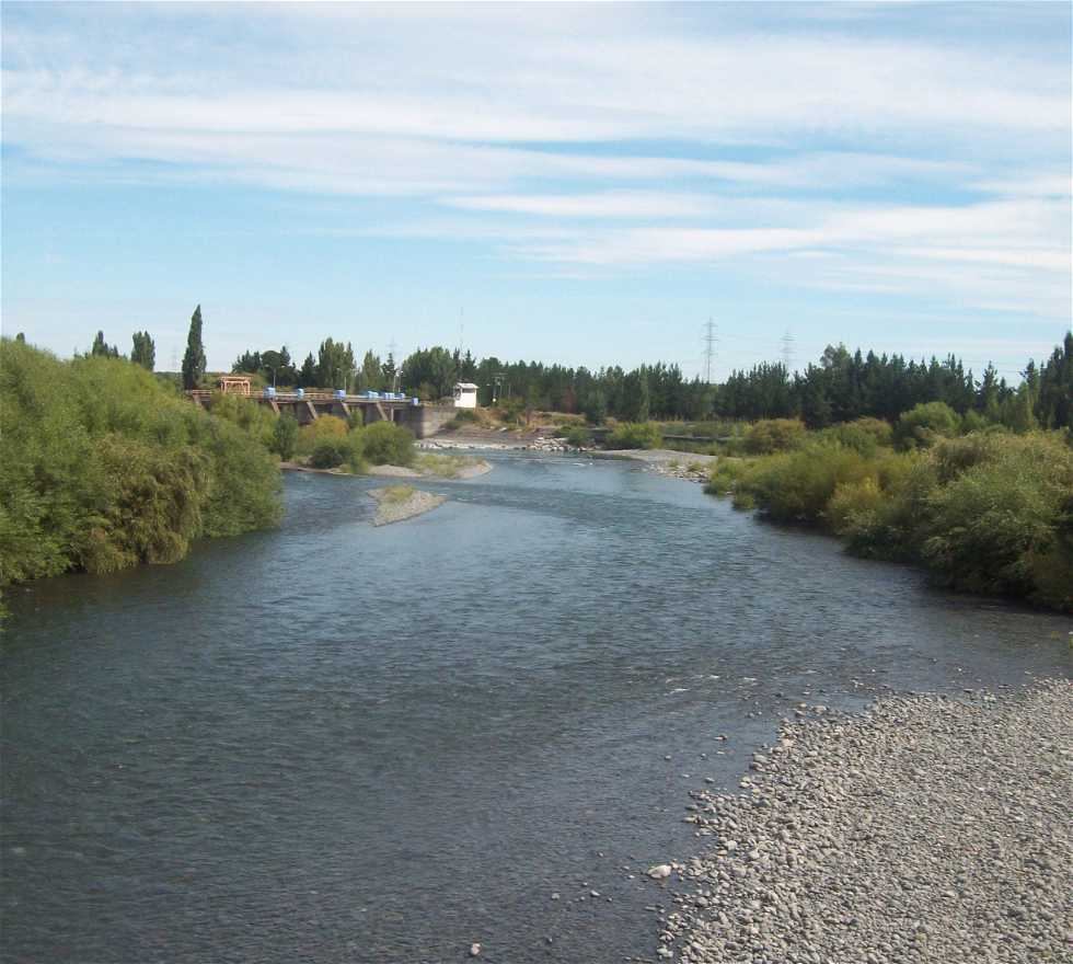 Río en Tucapel