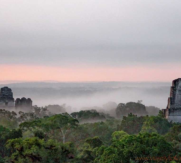 Cielo en Tikal