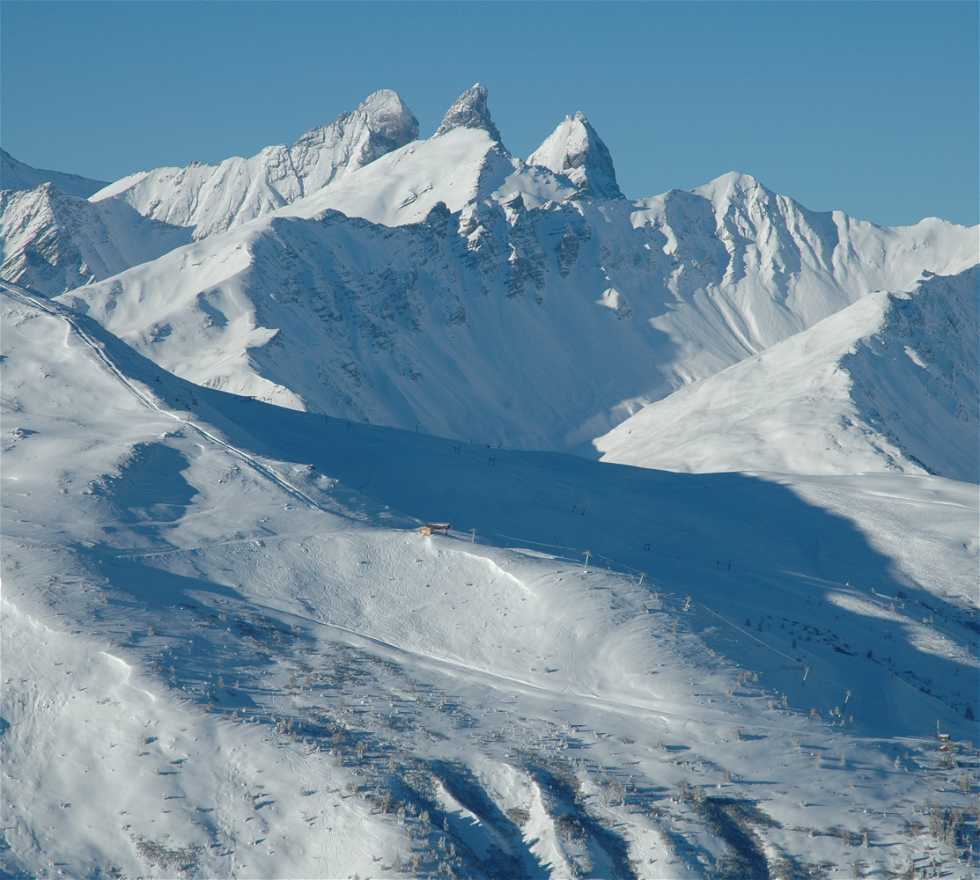 Cordillera en Valmeinier