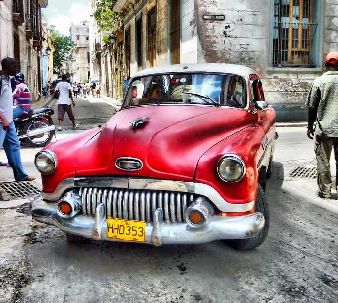 Buick roadmaster à La Havane