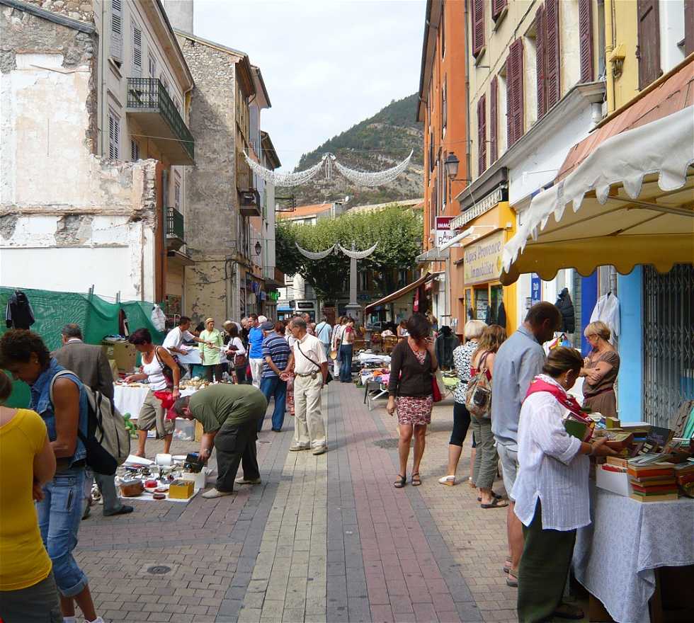 Mercado en Digne-les-Bains