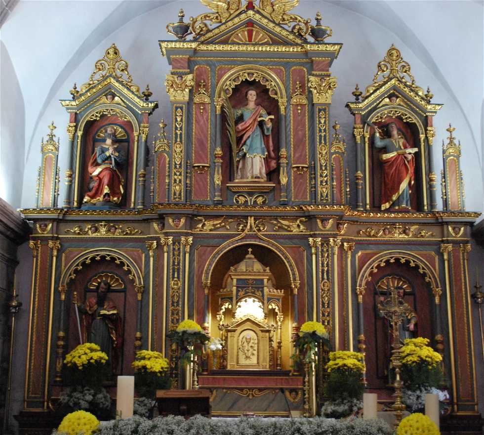 Altar en Boiro