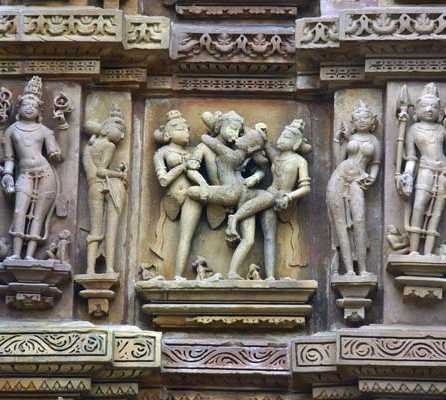 Templo hindú en Khajuraho
