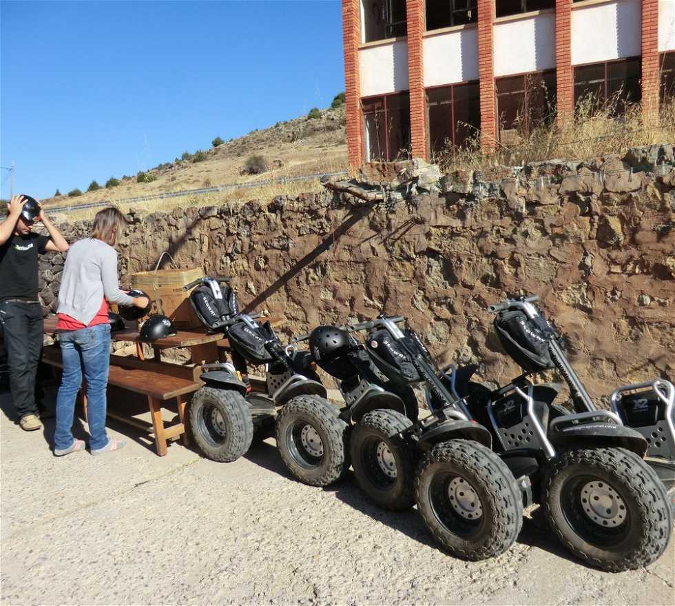 Vehículo en Monterde de Albarracín