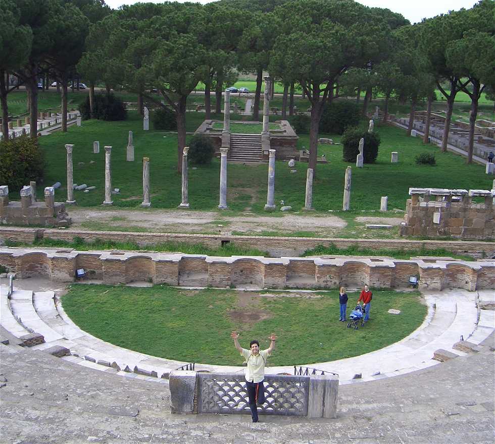 Anfiteatro en Lido di Ostia