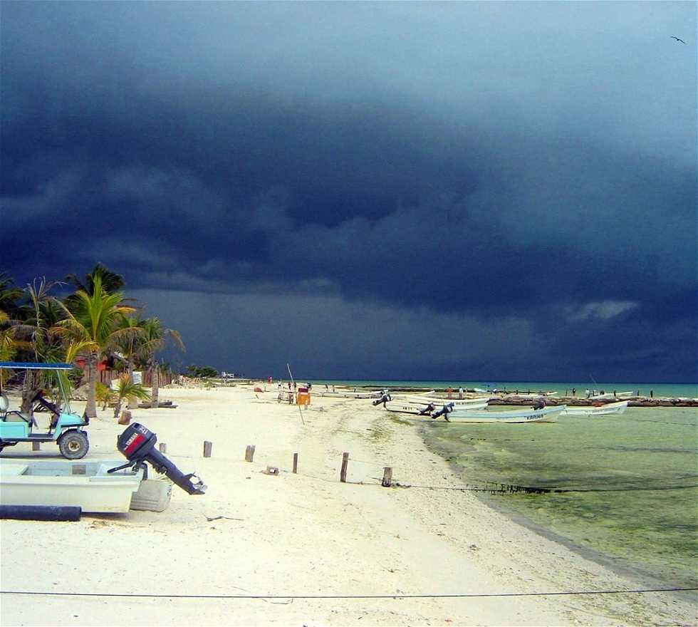Playa en Isla Holbox