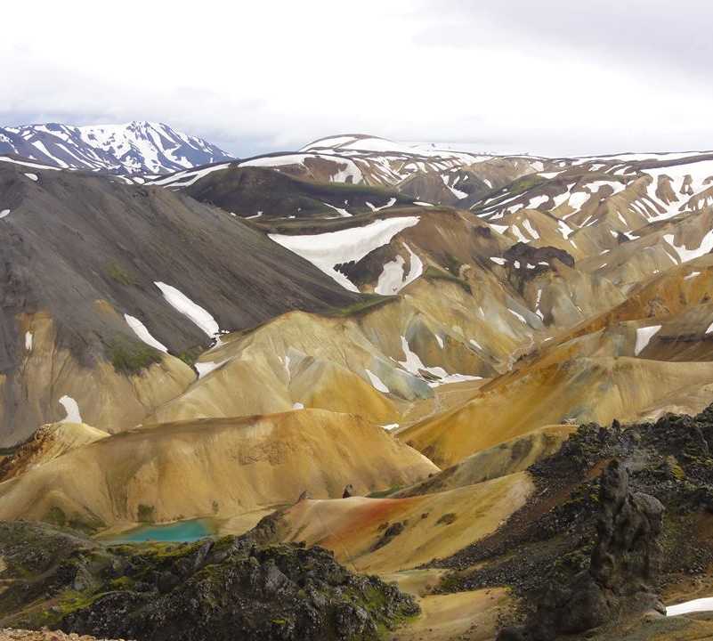 Mountain in Reykjavik 
