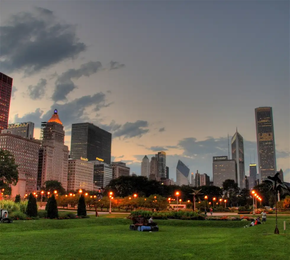 Skyline in Chicago