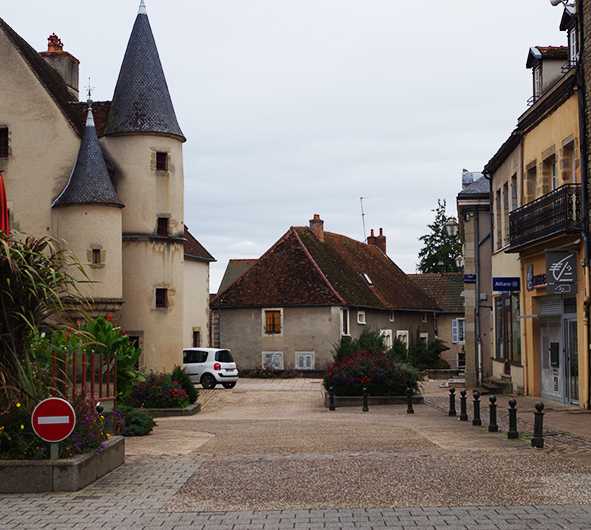 Fachada en Arnay-le-Duc