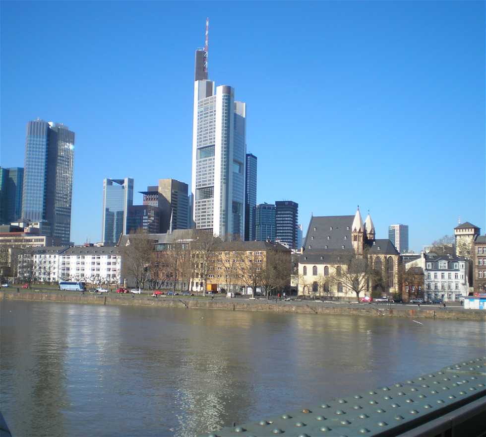 Cidade em Frankfurt