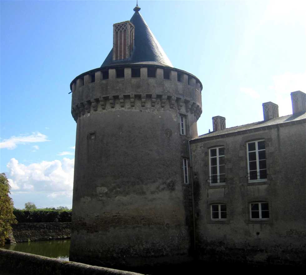 Castillo en La Bruffière