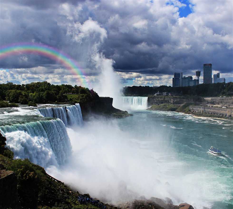 Agua en Niagara Falls