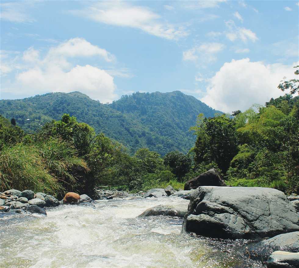 Río en Valle del Cauca