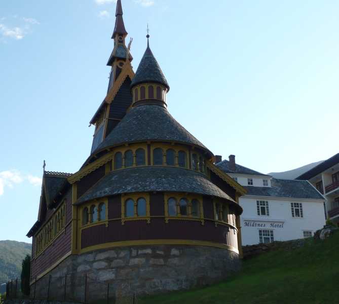 Castillo en Balestrand