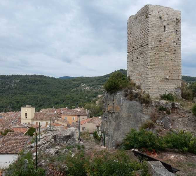 Ruinas en Châteaudouble