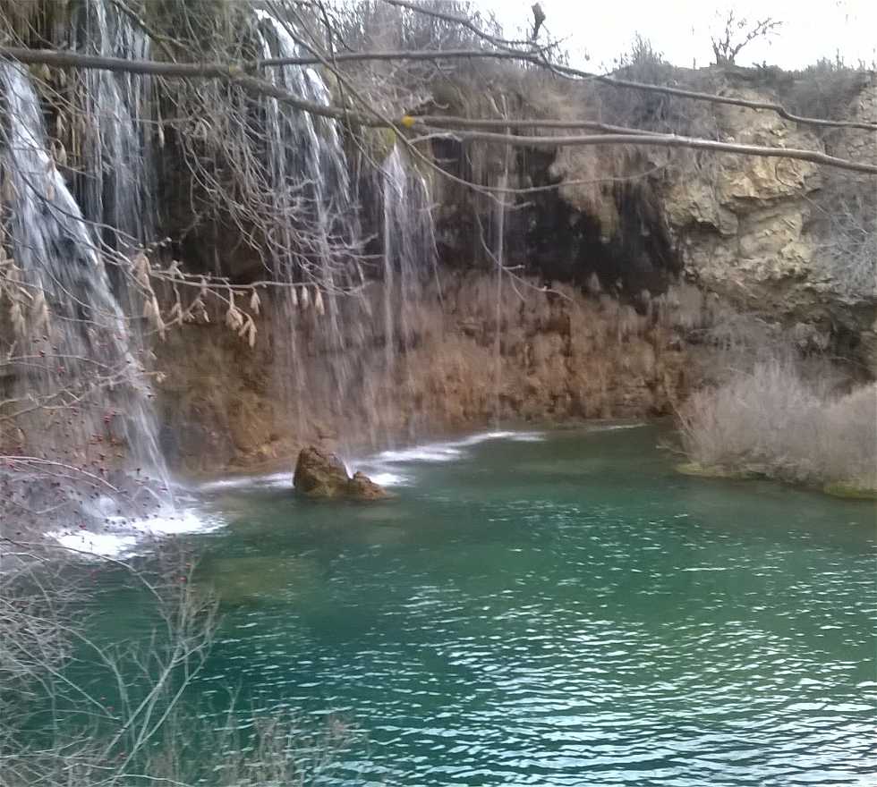 Masa de agua en Teruel