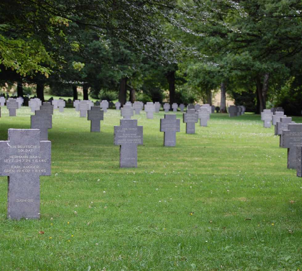 Cimitero a Bastogne