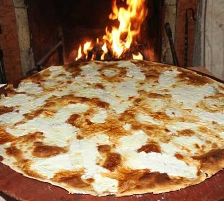 Pizza de queso en Pareto