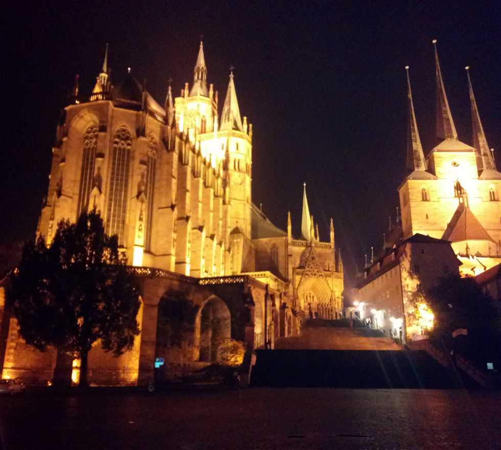 Noche en Erfurt