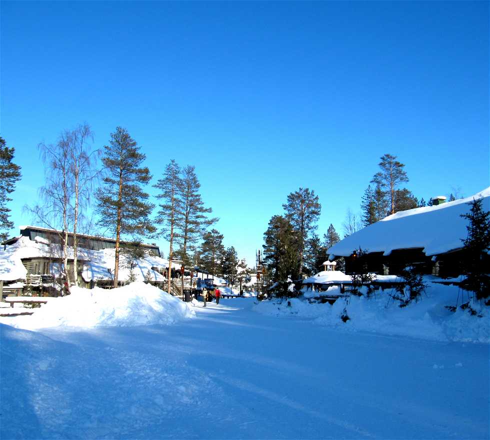 Praça em Rovaniemi