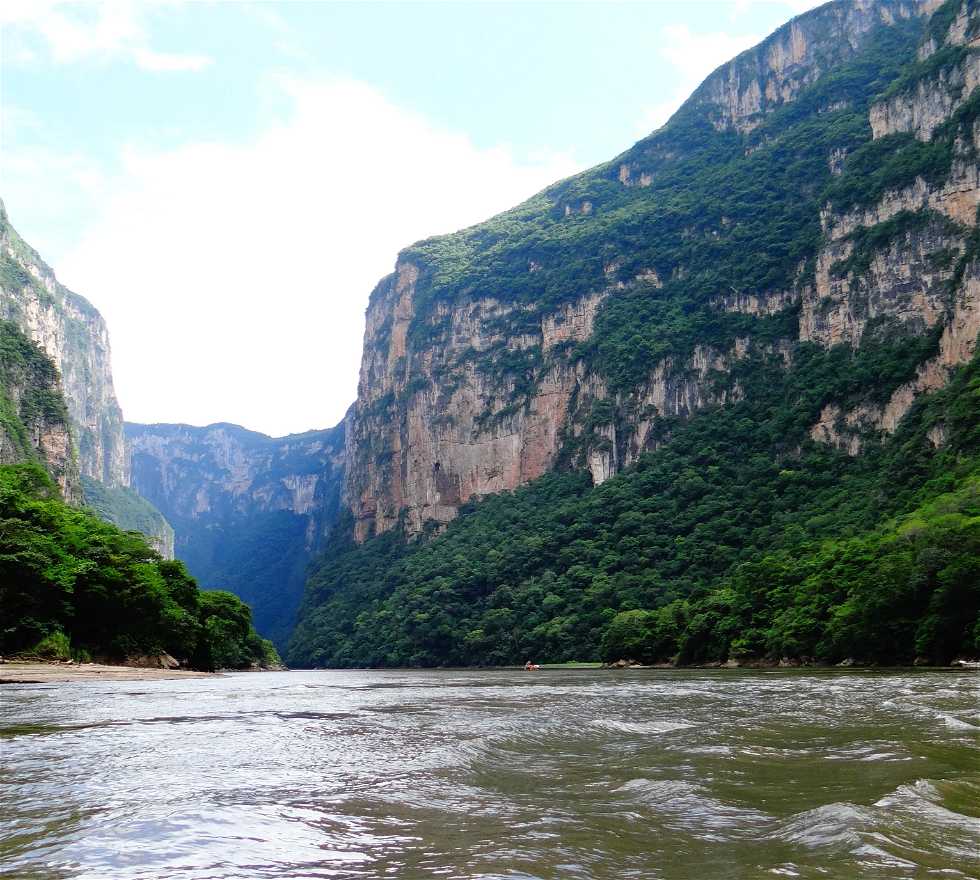 Río en Chiapas