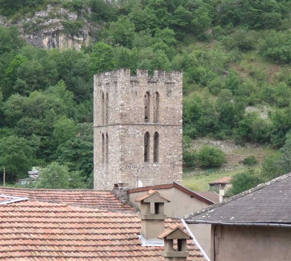 steeple in Tarascon-sur-Ariège
