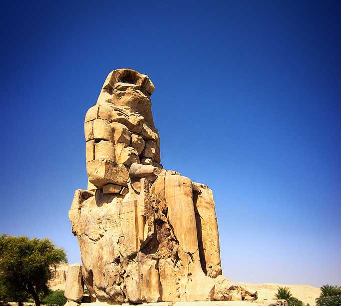 Estatua en Luxor