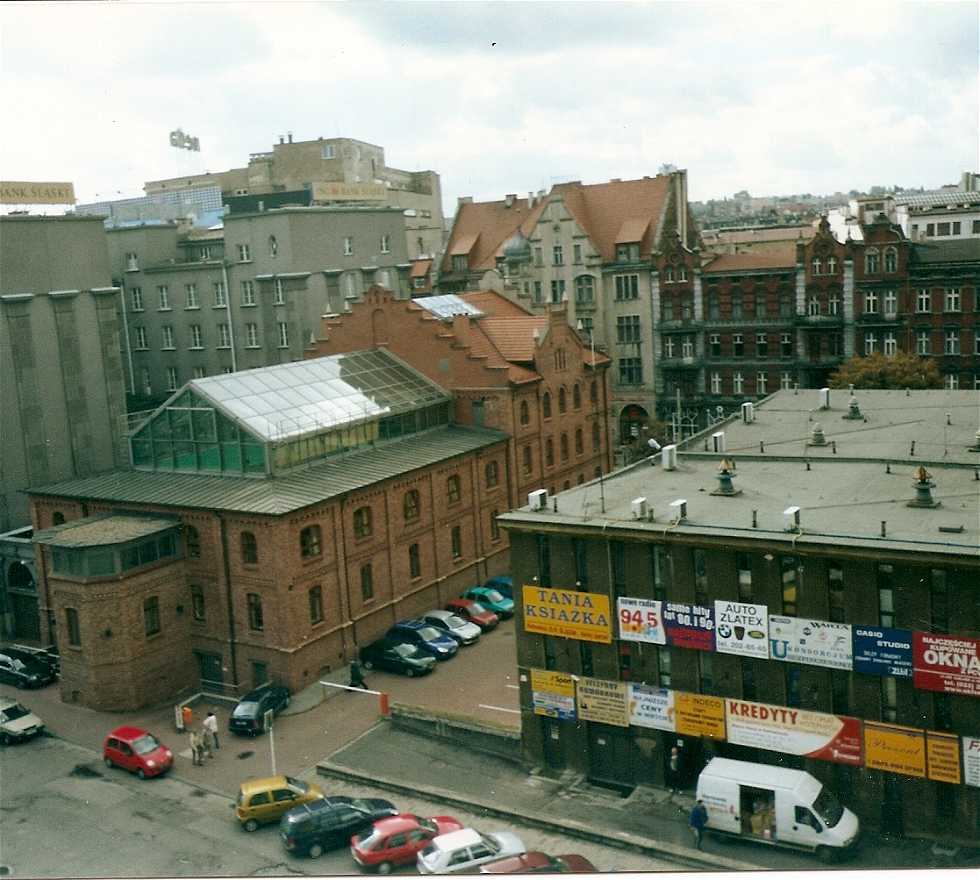 Centro de la ciudad en Katowice