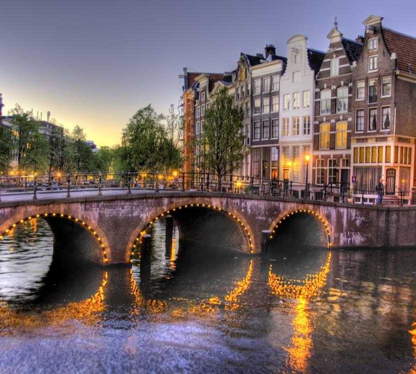 água em Amsterdão