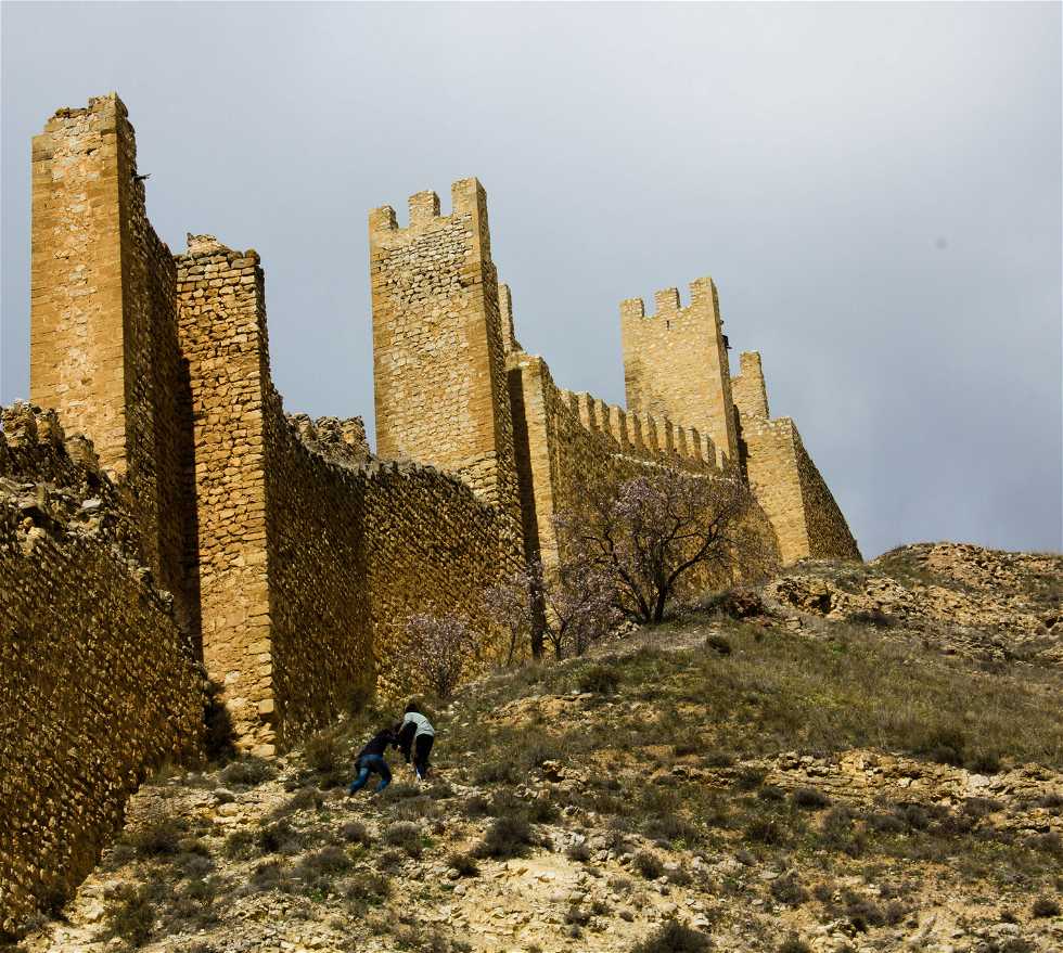 Amarillo en Albarracín