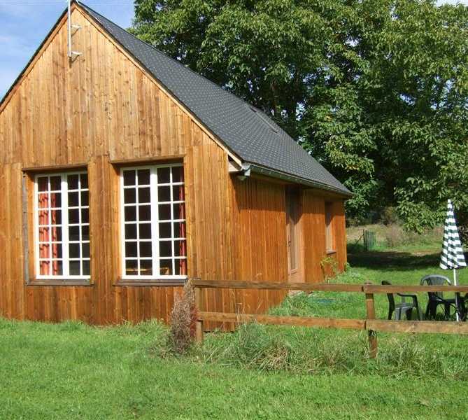 Cabaña de madera en Bourgueil