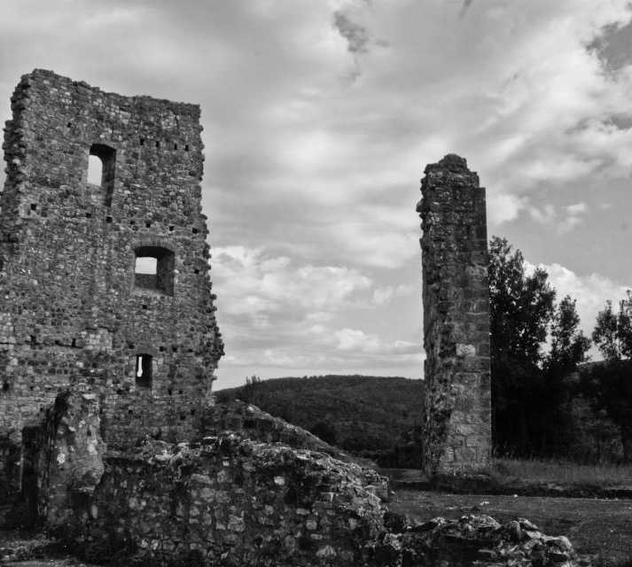 Ruinas en Murlo