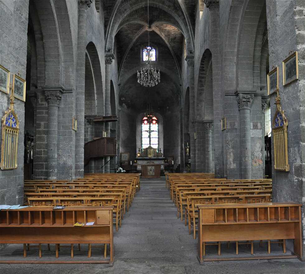Catedral en Chanteuges