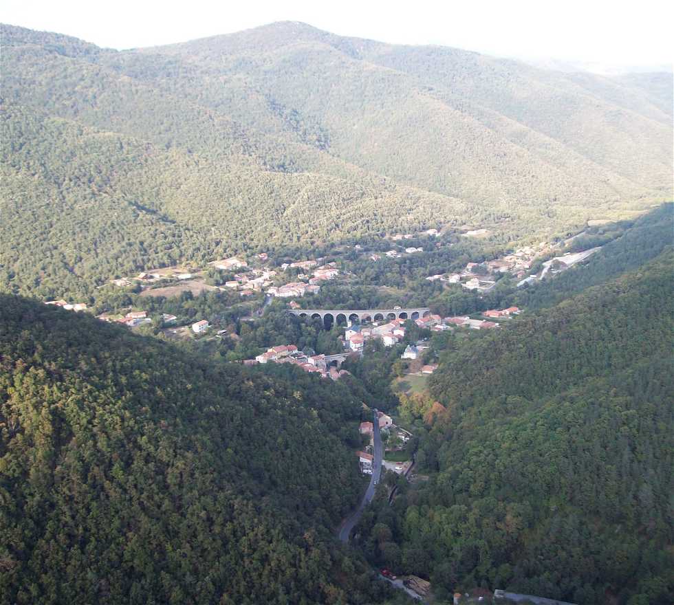 Foto aerea a Puilaurens